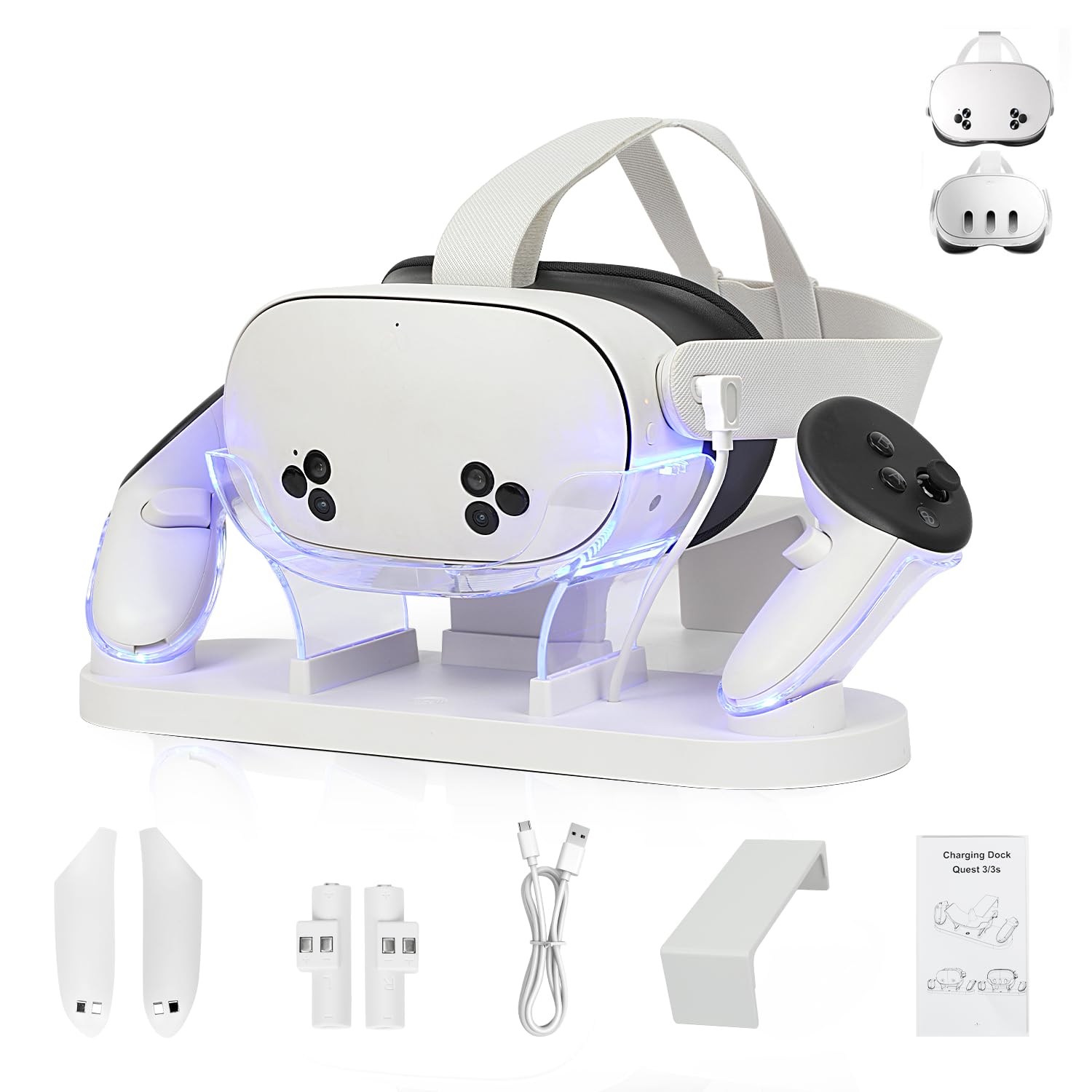 ◉ quest 3 128gb◉充電ドック◉バッテリー×２ ◉ quest 3 128gb◉充電ドック◉バッテリー×2 Amazon.co.jp